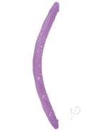 Butt To Butt Double Play Dildo 18in - Purple